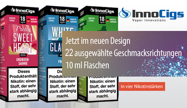  Liquids von InnoCigs 