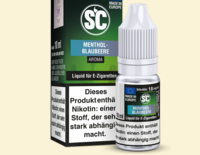  SC E-Zigaretten Liquid Menthol-Blaubeere 