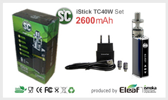  SC iStick TC40W Set - Schwarz 