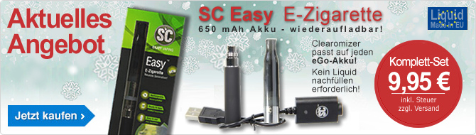  SC Easy E-Zigarette Set 