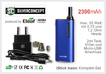 iStick basic Set - Blau