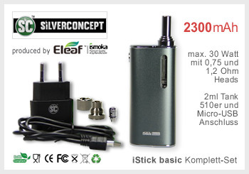 iStick basic Set - Grau