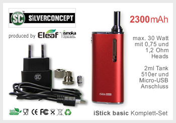 iStick basic Set - Rot