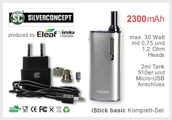 iStick basic Set - Silber