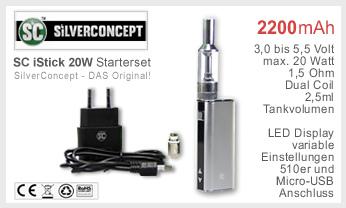  SC iStick Set - Silber 