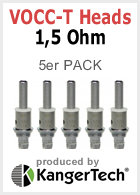 5er PACK VOCC-T Heads Heads