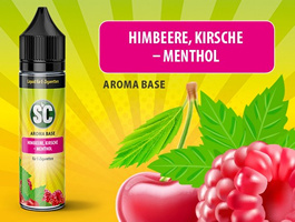 Vape Base - Himbeere-Kirsche-Menthol 50ml
