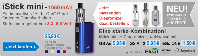  SC iStick mini - 1050 mAh - Set 